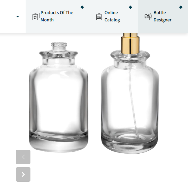 100ml Perfume Bottles packaging reference