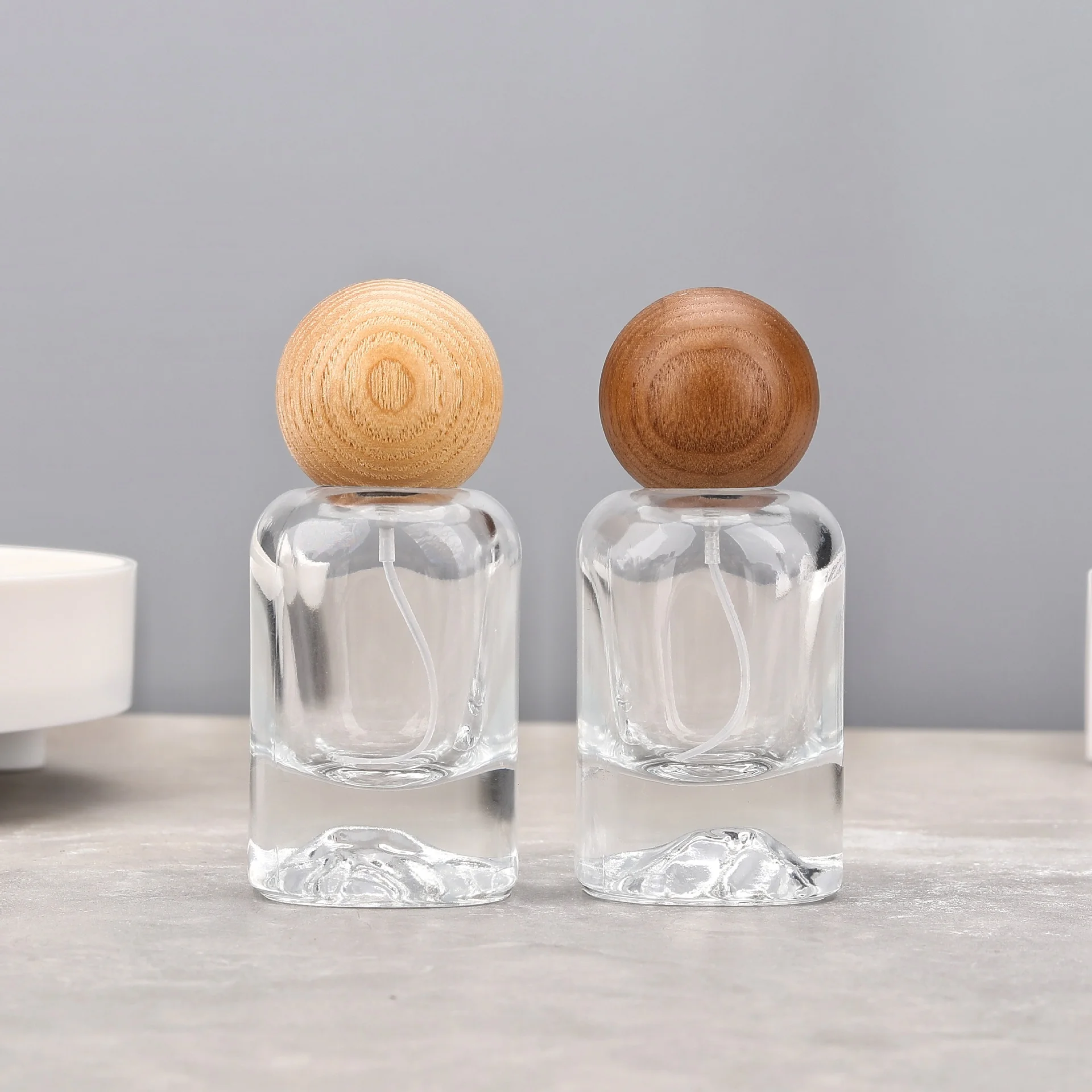 30ml Volcano Base Screw Neck Portable Travel Perfume Spray Bottle product image