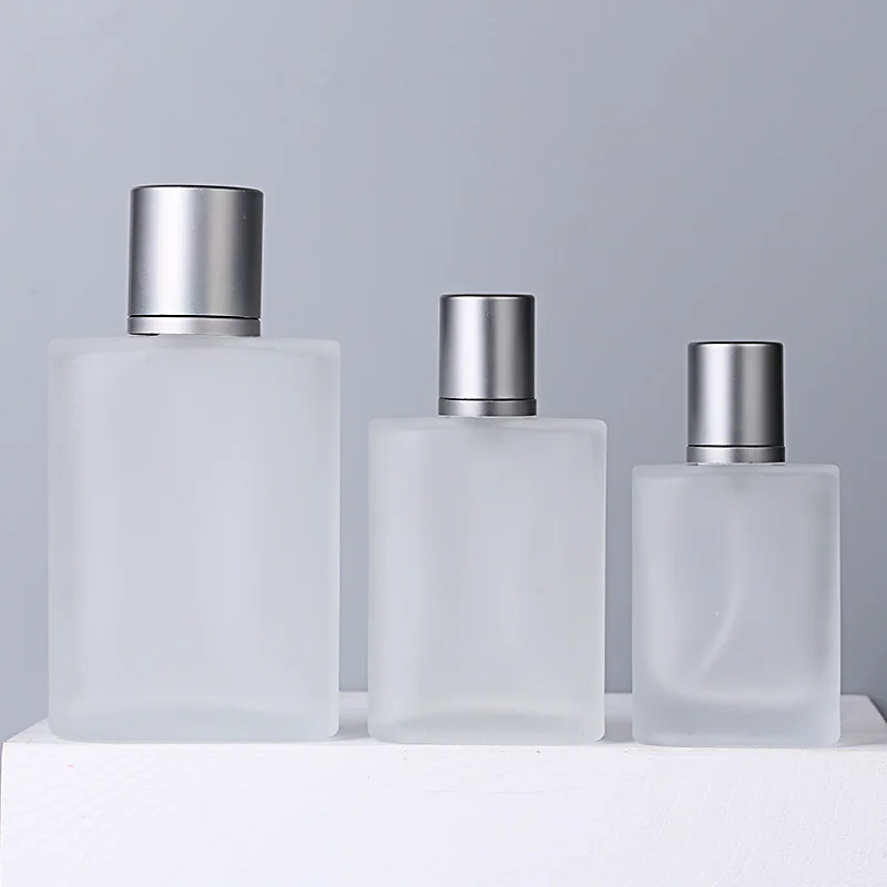 Frosted Glass Perfume Spray Bottle 30ml 50ml 100ml product image