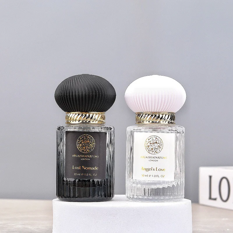 Ribbed Glass Perfume Spray Bottle 30ml 50ml 100ml product image