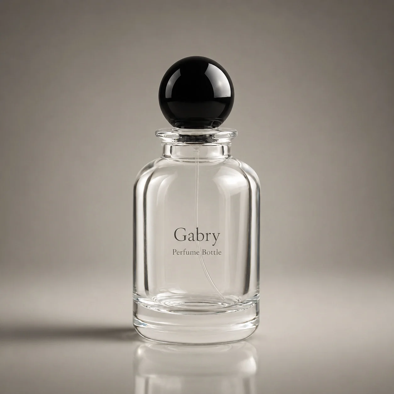 Round Glass Perfume Spray Bottle product image